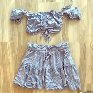 Matching outfit never worn before